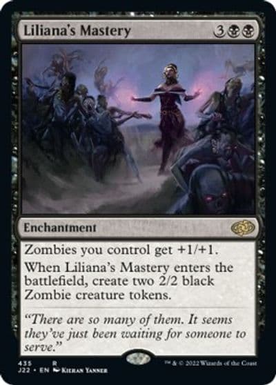 Lilianas Mastery Jumpstart 2022 Magic card