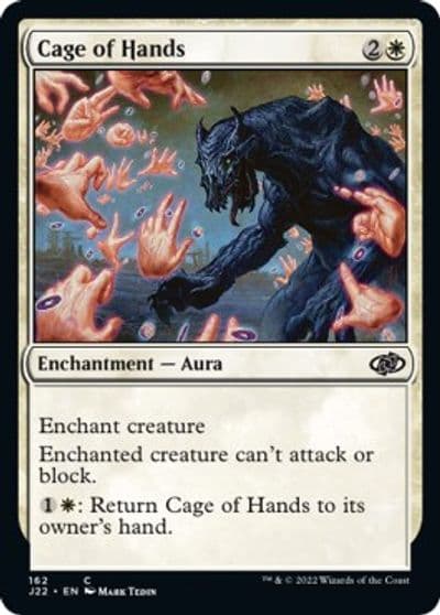 Cage of Hands Jumpstart 2022 Magic card