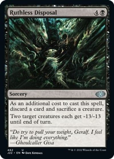 Ruthless Disposal Jumpstart 2022 Magic card