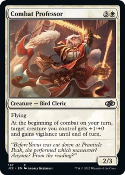 Combat Professor Jumpstart 2022 Magic card