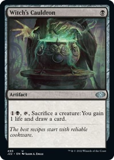 Witchs Cauldron Jumpstart 2022 Magic card