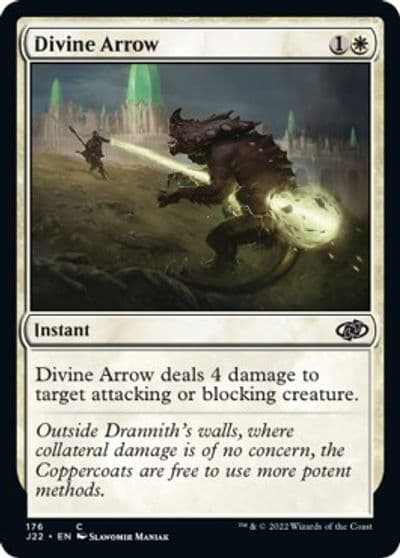 Divine Arrow Jumpstart 2022 Magic card