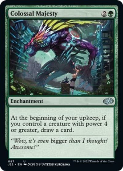 Colossal Majesty Jumpstart 2022 Magic card