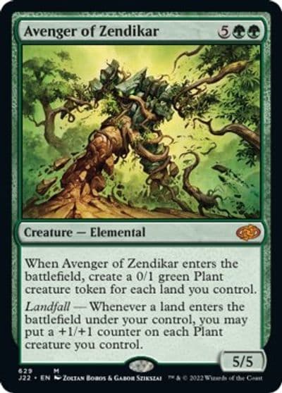 Avenger of Zendikar Jumpstart 2022 Magic card
