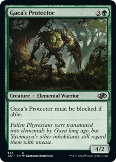 Gaeas Protector Jumpstart 2022 Magic card