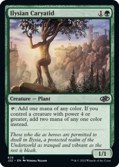 Ilysian Caryatid Jumpstart 2022 Magic card