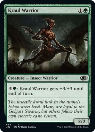 Kraul Warrior Jumpstart 2022 Magic card