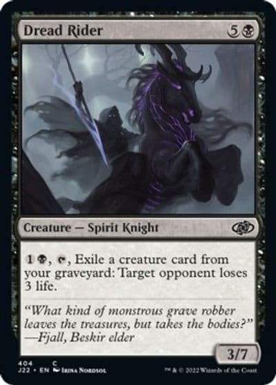 Dread Rider Jumpstart 2022 Magic card