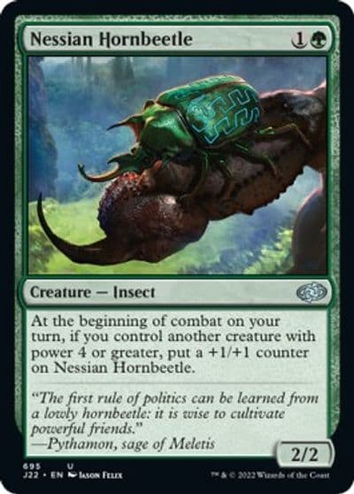 Nessian Hornbeetle Jumpstart 2022 Magic card