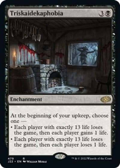 Triskaidekaphobia Jumpstart 2022 Magic card