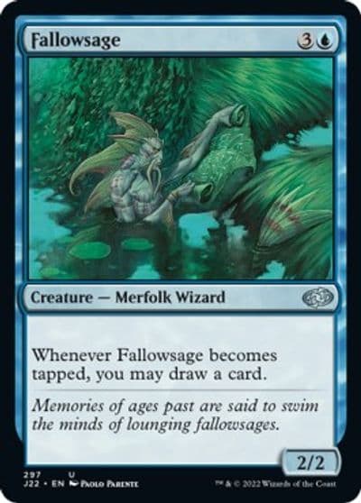 Fallowsage Jumpstart 2022 Magic card