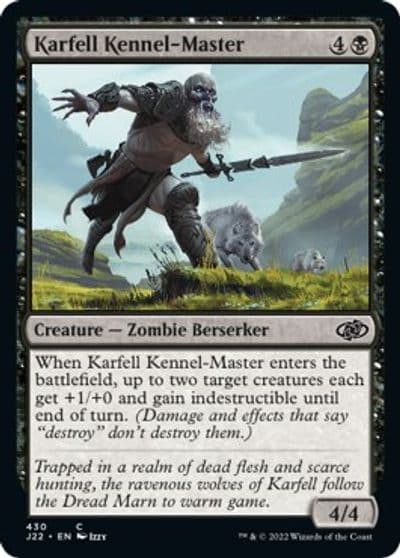 Karfell Kennel Master Jumpstart 2022 Magic card