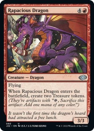 Rapacious Dragon Jumpstart 2022 Magic card