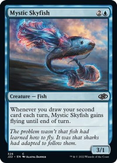 Mystic Skyfish Jumpstart 2022 Magic card