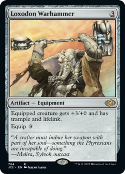 Loxodon Warhammer Jumpstart 2022 Magic card