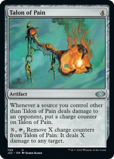 Talon of Pain Jumpstart 2022 Magic card