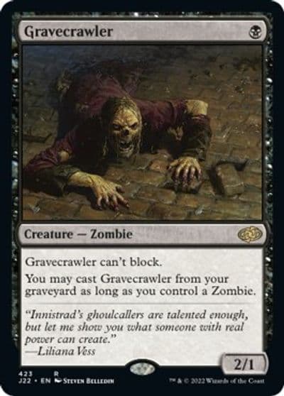 Gravecrawler Jumpstart 2022 Magic card