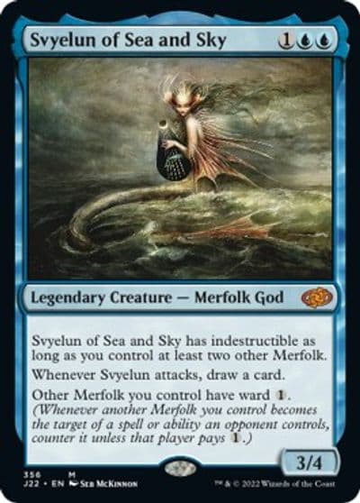 Svyelun of Sea and Sky Jumpstart 2022 Magic card