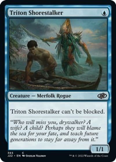 Triton Shorestalker Jumpstart 2022 Magic card
