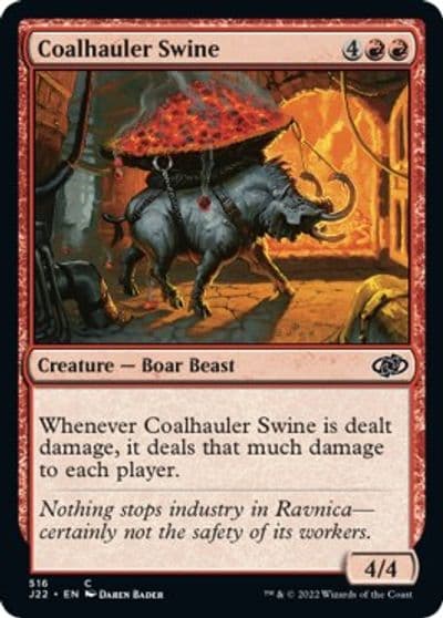 Coalhauler Swine Jumpstart 2022 Magic card