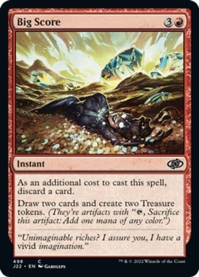 Big Score Jumpstart 2022 Magic card