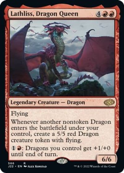Lathliss Dragon Queen Jumpstart 2022 Magic card