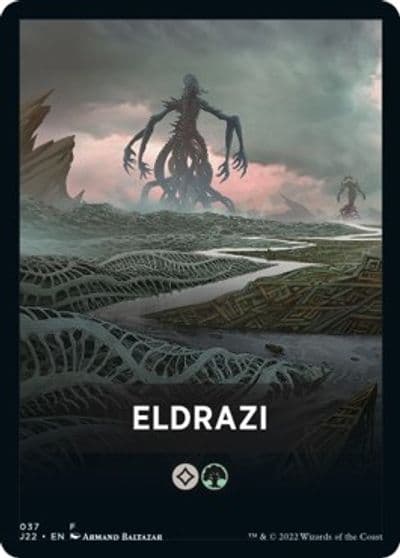 Eldrazi Theme Card Jumpstart 2022 Magic card