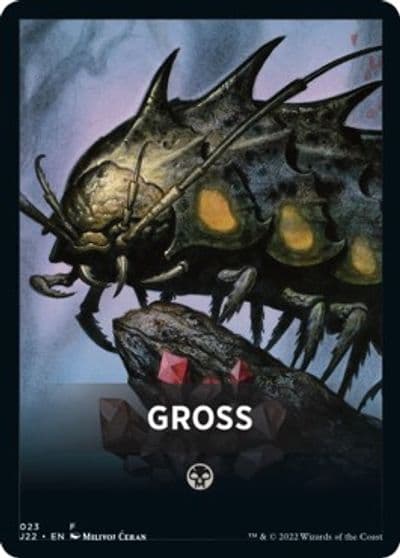 Gross Theme Card Jumpstart 2022 Magic card