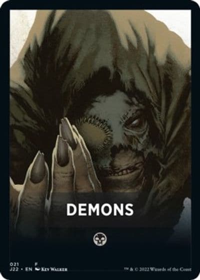 Demons Theme Card Jumpstart 2022 Magic card