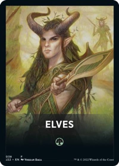 Elves Theme Card Jumpstart 2022 Magic card