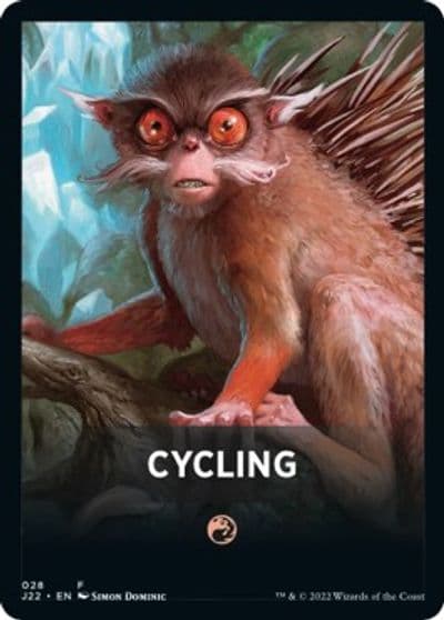 Cycling Theme Card Jumpstart 2022 Magic card