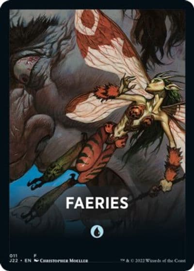 Faeries Theme Card Jumpstart 2022 Magic card