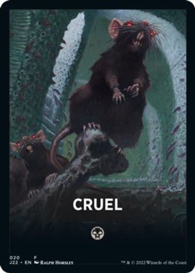 Cruel Theme Card Jumpstart 2022 Magic card