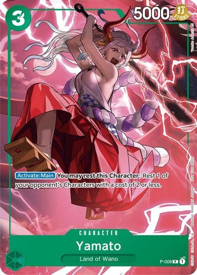 Yamato Tournament Pack Vol 1 One Piece Promotion Cards One Piece card