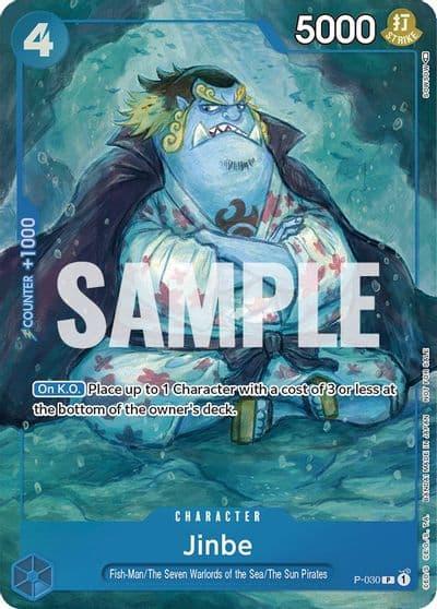 Jinbe Event Pack Vol 1 One Piece Promotion Cards One Piece card