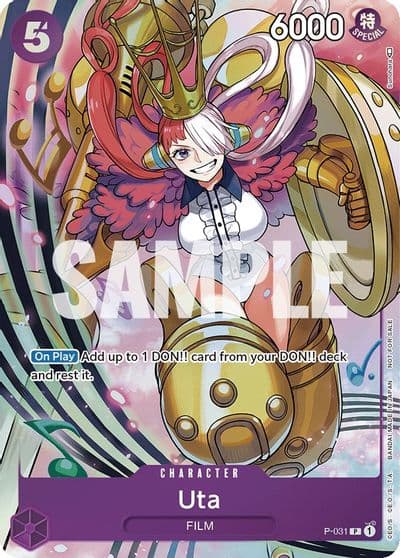 Uta Event Pack Vol 1 One Piece Promotion Cards One Piece card