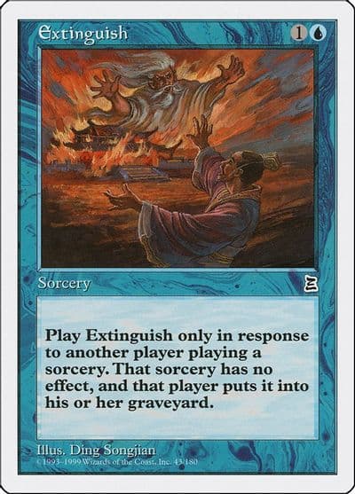 Extinguish Portal Three Kingdoms Magic card