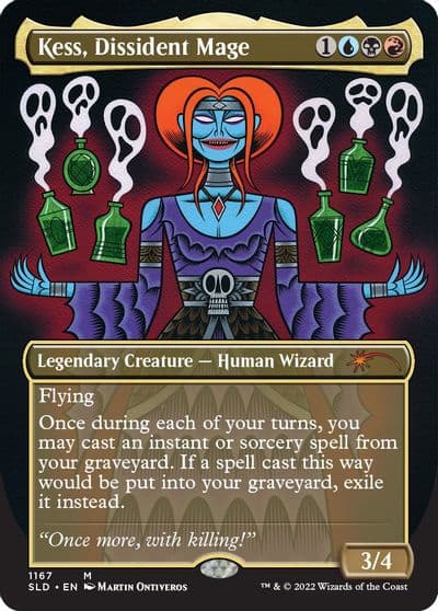 Kess Dissident Mage Secret Lair Drop Series Magic card