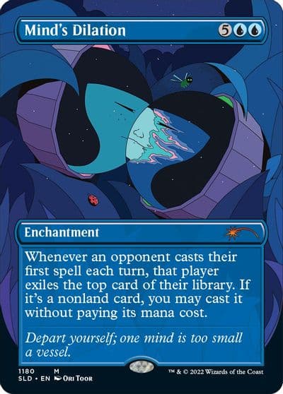 Minds Dilation Secret Lair Drop Series Magic card