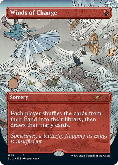 Winds of Change Secret Lair Drop Series Magic card