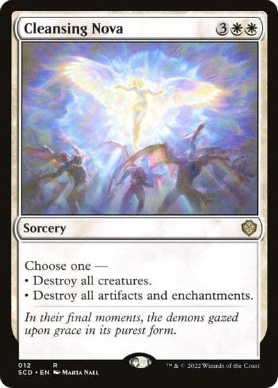 Cleansing Nova Starter Commander Decks Magic card