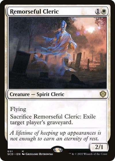 Remorseful Cleric Starter Commander Decks Magic card