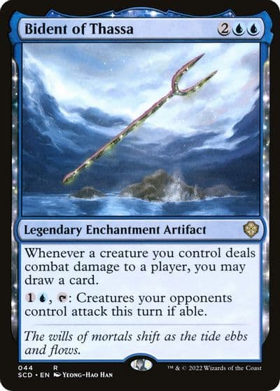Bident of Thassa Starter Commander Decks Magic card