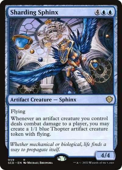 Sharding Sphinx Starter Commander Decks Magic card