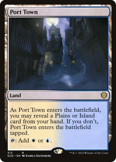 Port Town Starter Commander Decks Magic card