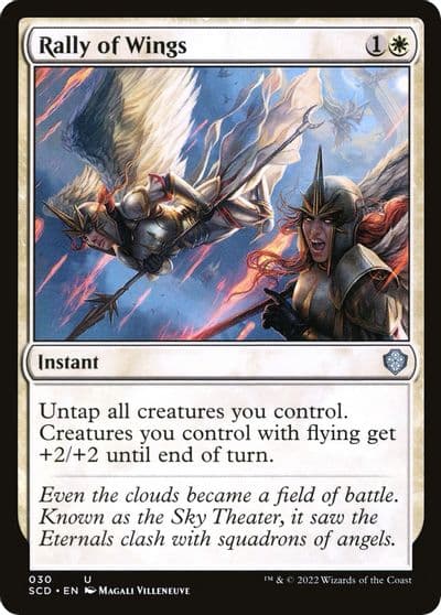 Rally of Wings Starter Commander Decks Magic card