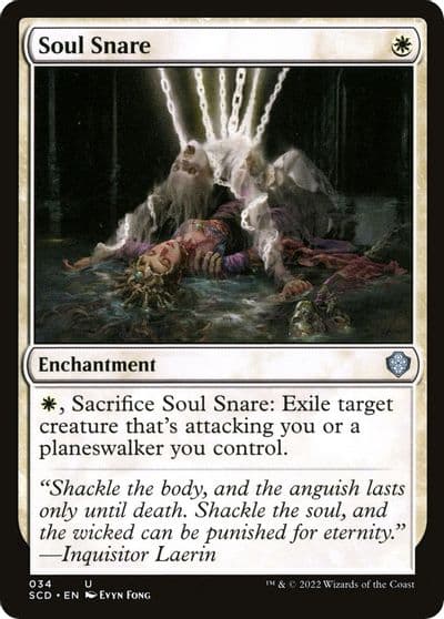 Soul Snare Starter Commander Decks Magic card