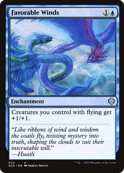 Favorable Winds Starter Commander Decks Magic card
