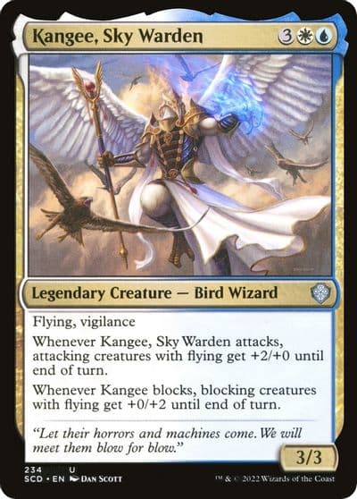 Kangee Sky Warden Starter Commander Decks Magic card