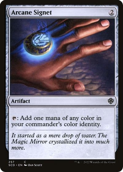 Arcane Signet Starter Commander Decks Magic card